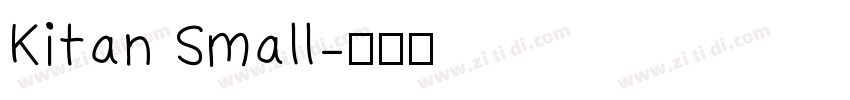 Kitan Small字体转换